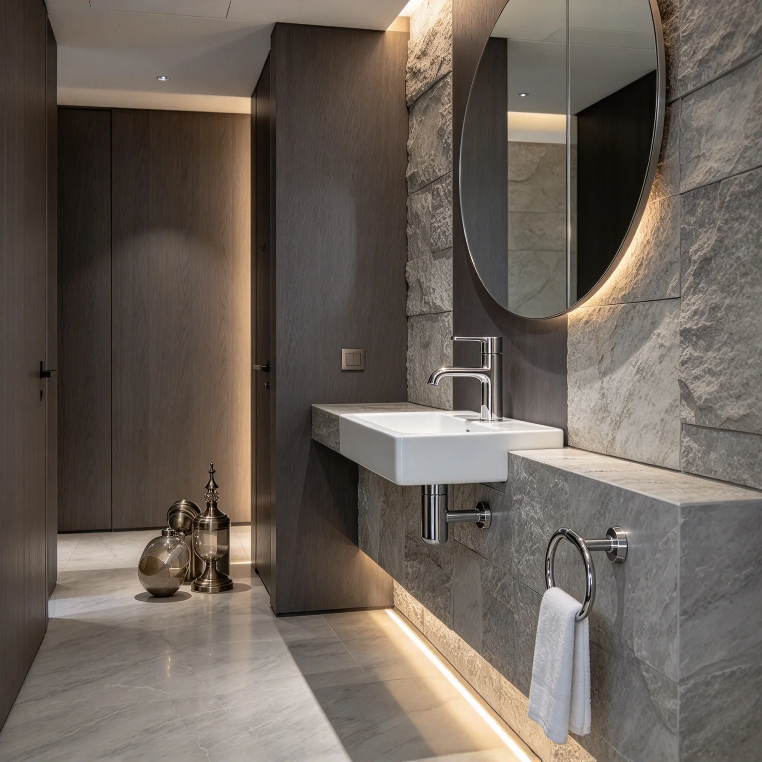 Ultra-narrow Square Ceramic Wall-mounted Basin Mini Bathroom Sink Small Space Wash Basin For Balcony Powder Room RV