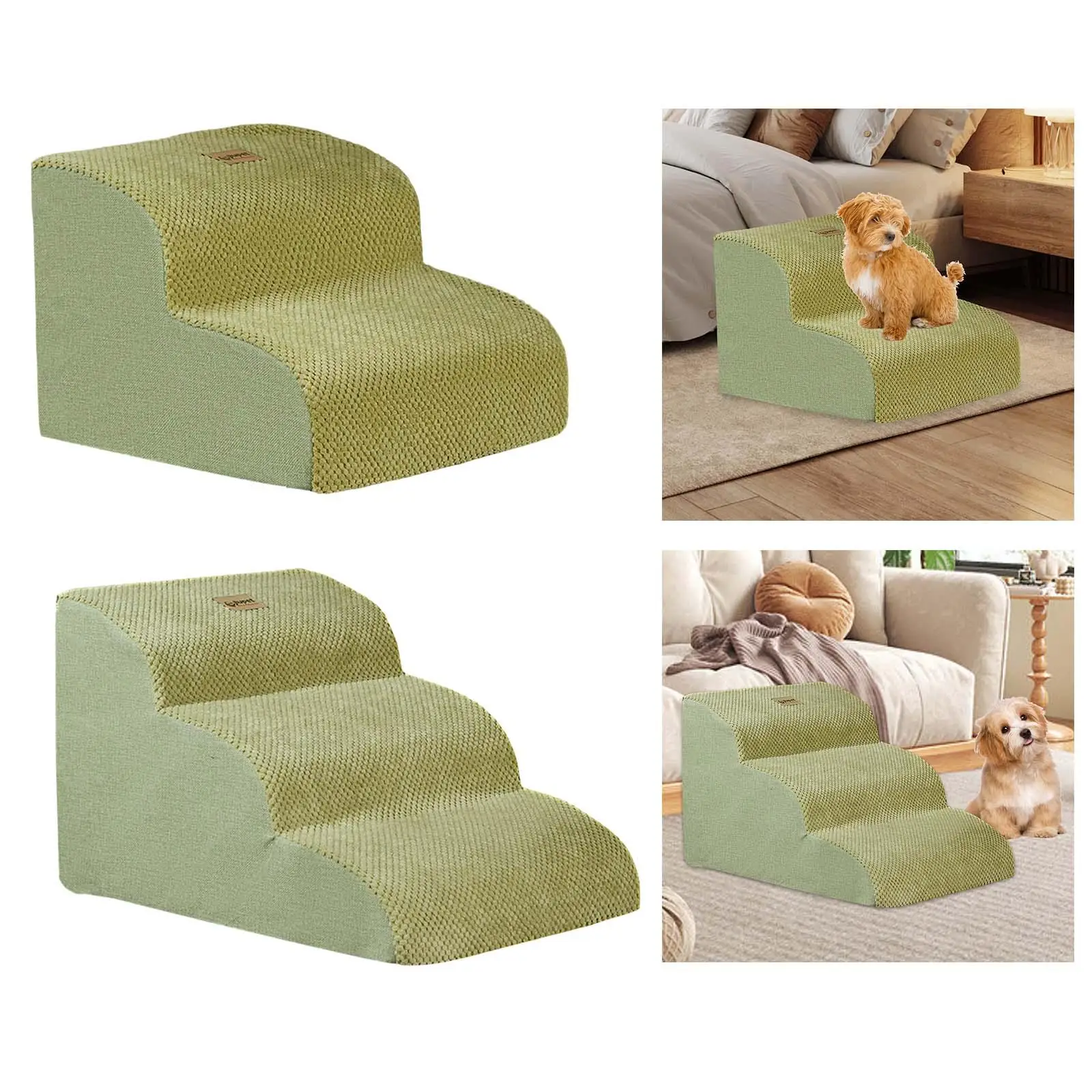 

Dog Stairs, Pet Stairs for Smaller and Pets, Indoor Ramp Kitten Kitty