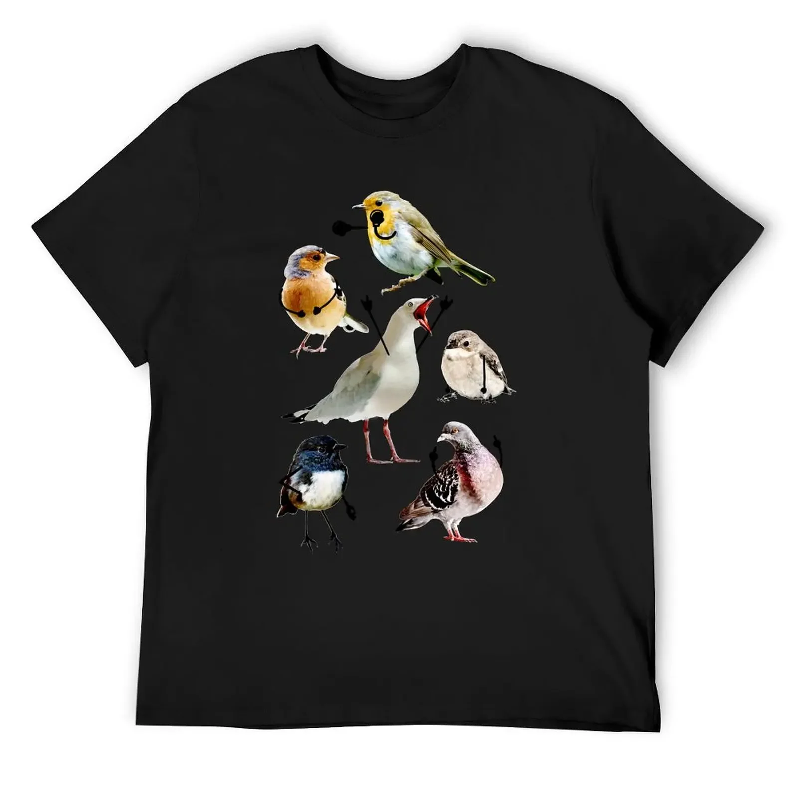 Birds With Arms Classic T-Shirt rapper graphic tees man clothes graphics boys animal print t shirt men