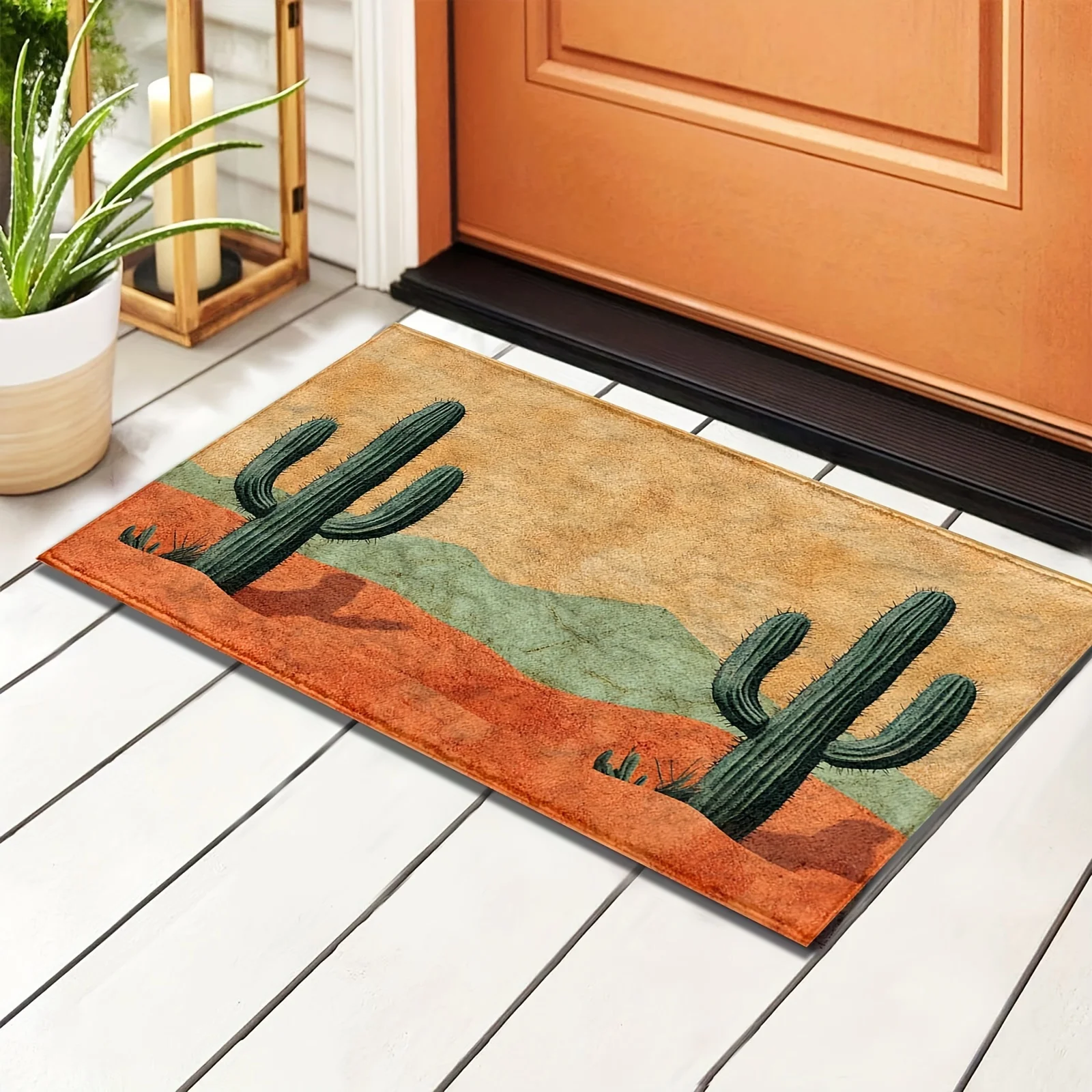 

VIKAMA Entrance Carpet, Bedroom Bedside Rug, Bay Window Mat, Living Room Room Floor Mat, Anti-Slip Floor Mat For Home Decoration