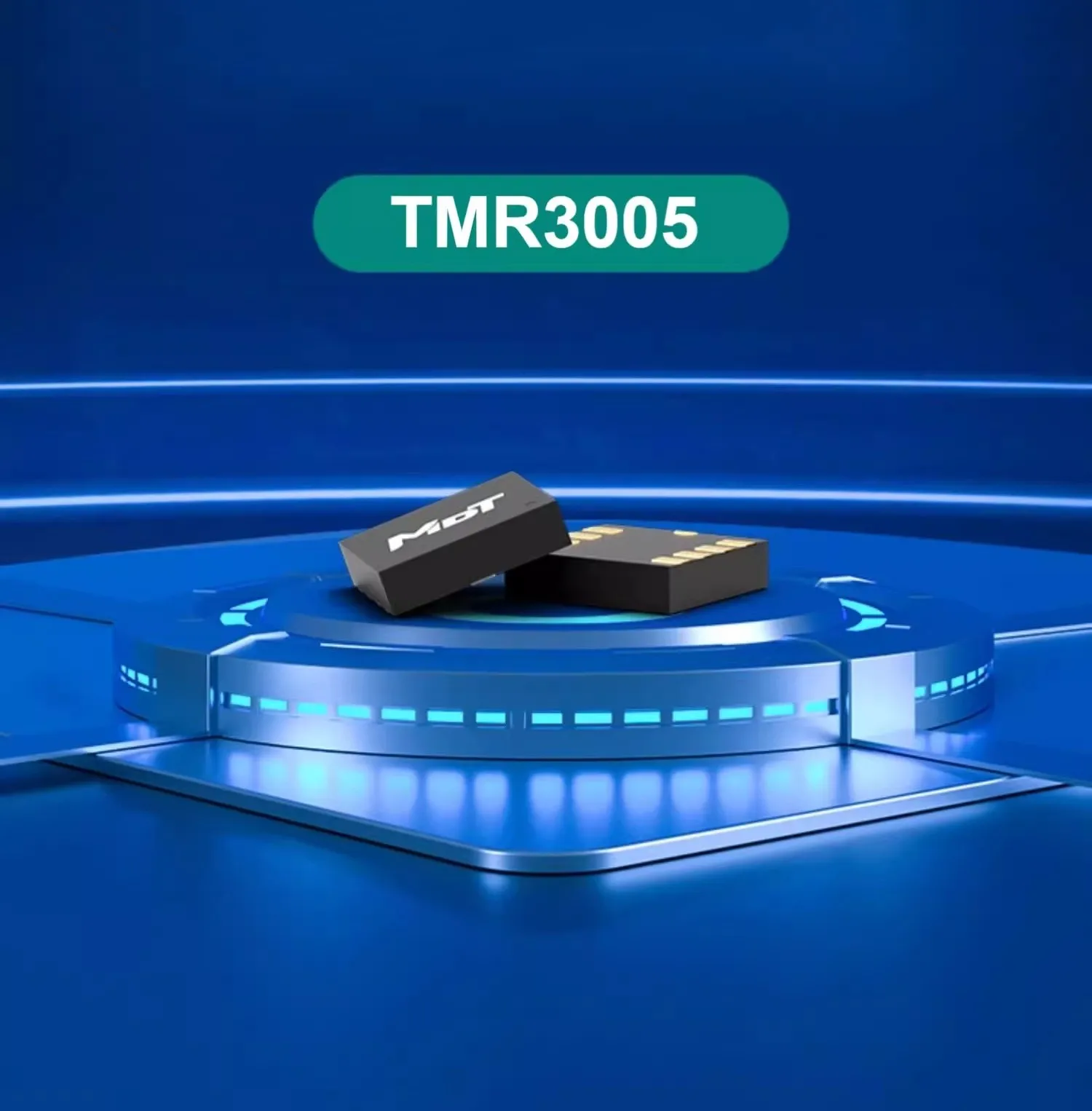

TMR3005 Двухосевой чип датчика угла TMR LGA8L(3×3×0.75) 10 шт.