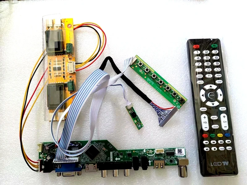 

Controller Board Kit for M170EG01 V7 / M170EG01 V9 TV+HDMI+VGA+AV+USB LCD LED screen Driver Board