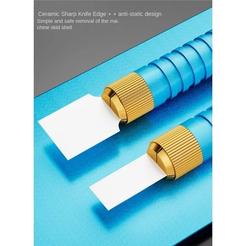 [B24B!】 Non-Magnetic Smooth Solder Scrapers, 1Set Scrapers Repair Tool For Mobile Phone Back Cover For Repairing