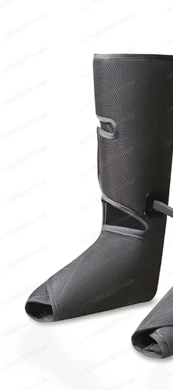 Air Compression Heated Leg Foot Massager 12 Airbags 3 Modes 5 Intensity with Handheld Controller