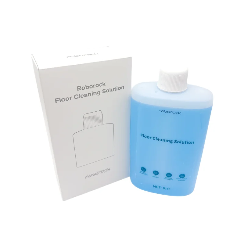محلول تنظيف الأرضيات Roborock السائل 1L قطع الغيار الأصلية للروبوت S8 MaxV Ultra S7 MaxV Ultra Q Revo Series Saros 10 /10R