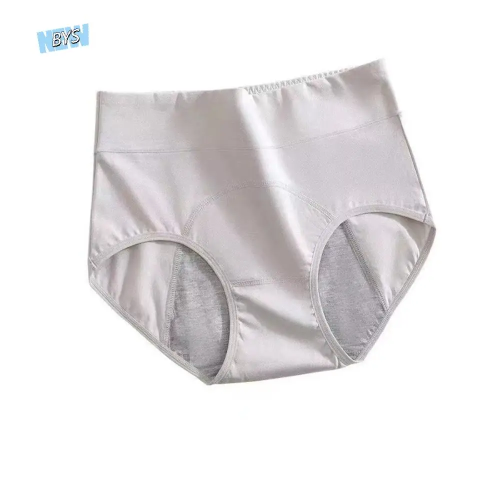 

Cotton Period Pants High Waist Breathable Menstrual Briefs Antibacterial Leak Proof Physiological Underwear Overnight Protection