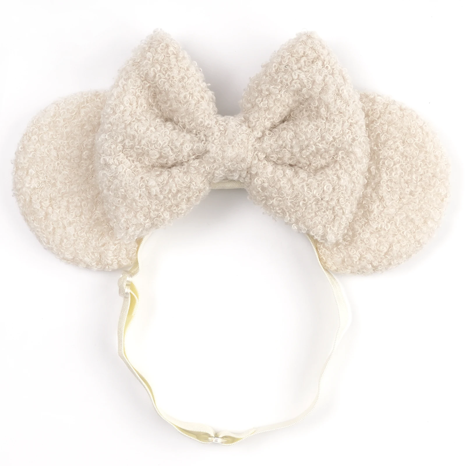 Verstellbares Lamm-Mausohren-Stirnband für Damen, 5" Schleife, Nylon-Haarband für Erwachsene & Kinder, Festival-Cosplay, DIY-Haaraccessoires – Detail 16