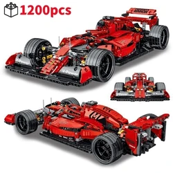 Racing Car Building Blocks Set Creative Technical Assembly Bricks MOC-Compatible STEM Toys Gift for Adults Kids