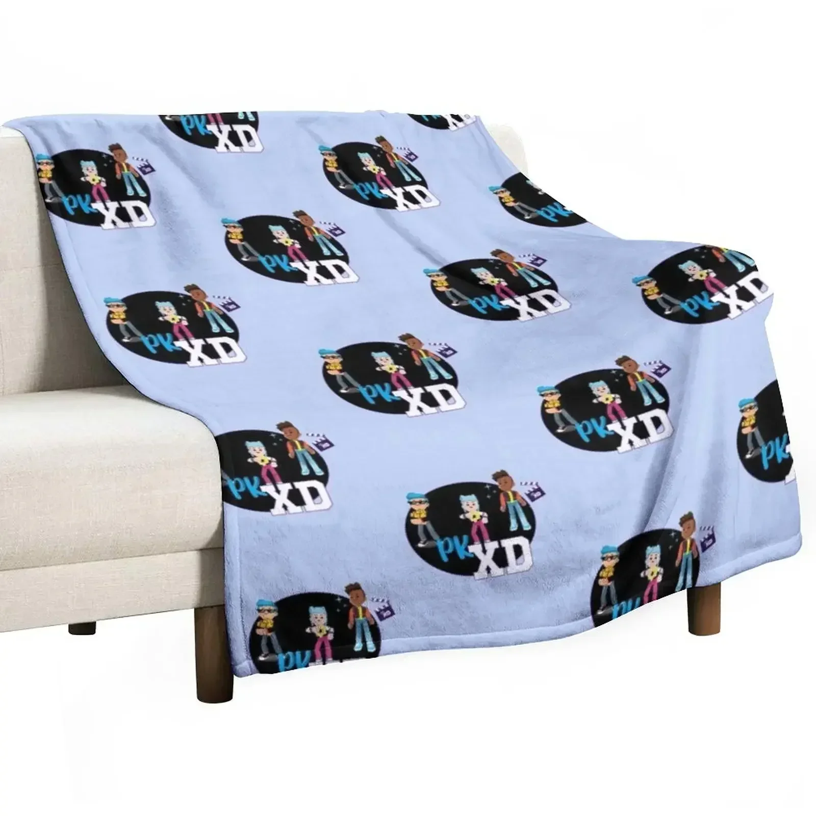 

Pk Xd Game for kids Throw Blanket Blankets For Bed Luxury Brand Blankets