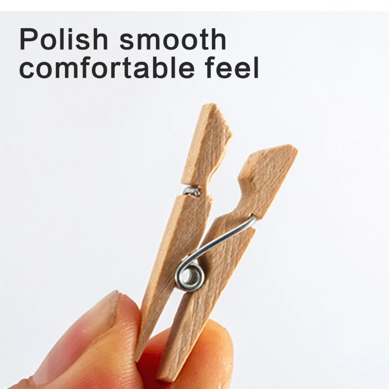 12pcs Bunnies Peg Photo Clip مع خيوط 1.5 يارد لزينة عيد الفصح