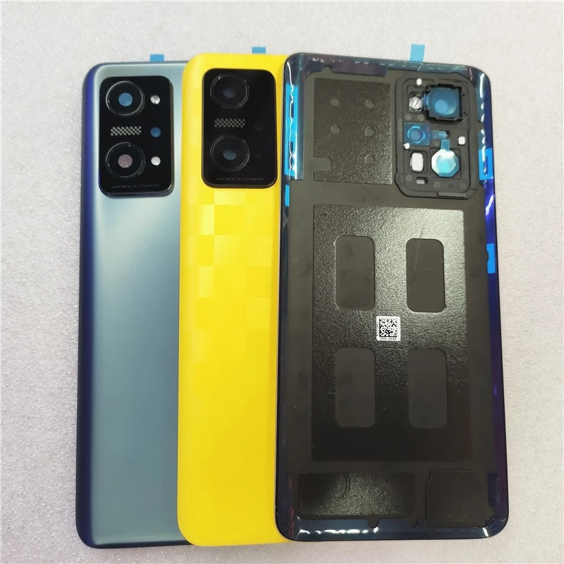 Battery Cover Back Glass Panel For Realme GT NEO 3t 5G RMX3371 Rear Housing Door Replacement+Adhesive Sticker