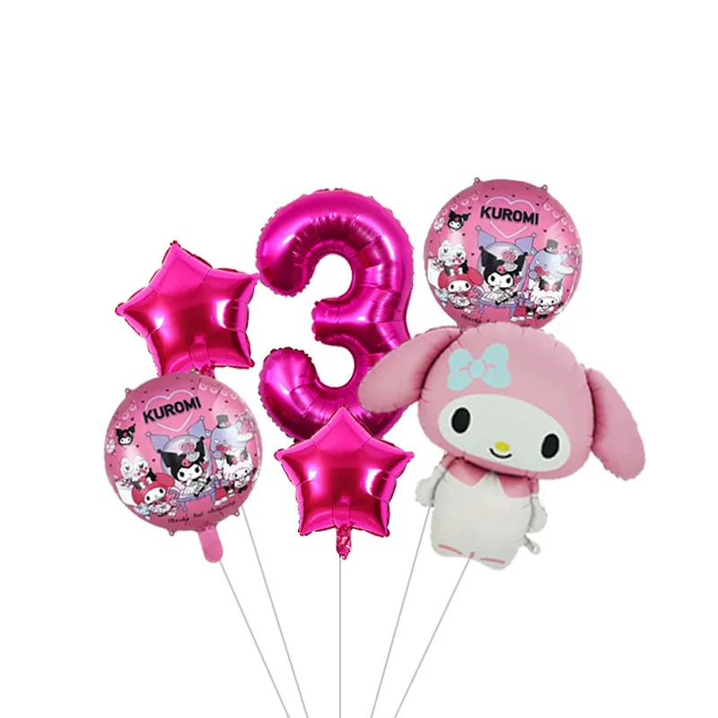 Cinnamoroll Großer Cartoon-Folienballon, Niedlicher Welpen-Ballon für Partydekoration, Geburtstagsfeier-Dekoration – Detail 12