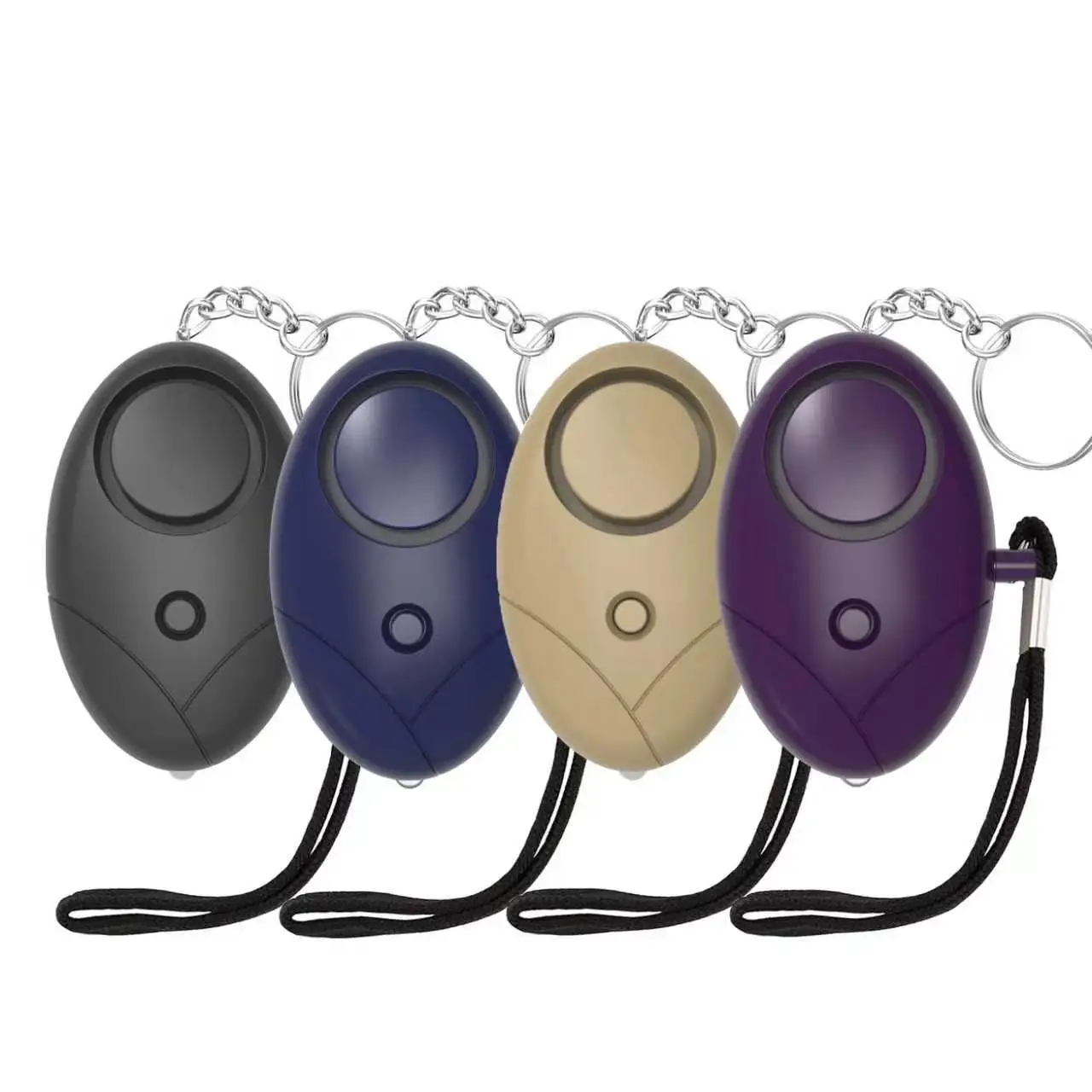 130db Personal Safety Alarm Keychain Anti-Wolf Self Defense Loud Scream Emergency Alert for Girl Child Women Security Protect view 2