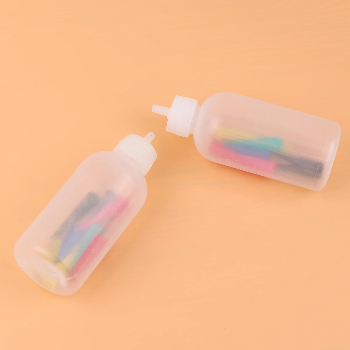 

7pcs Squeeze Bottles Jam Sauce Ketchup Dispenser Cake Decoration Tool Detachable Head Large Capacity Storage Seasoning