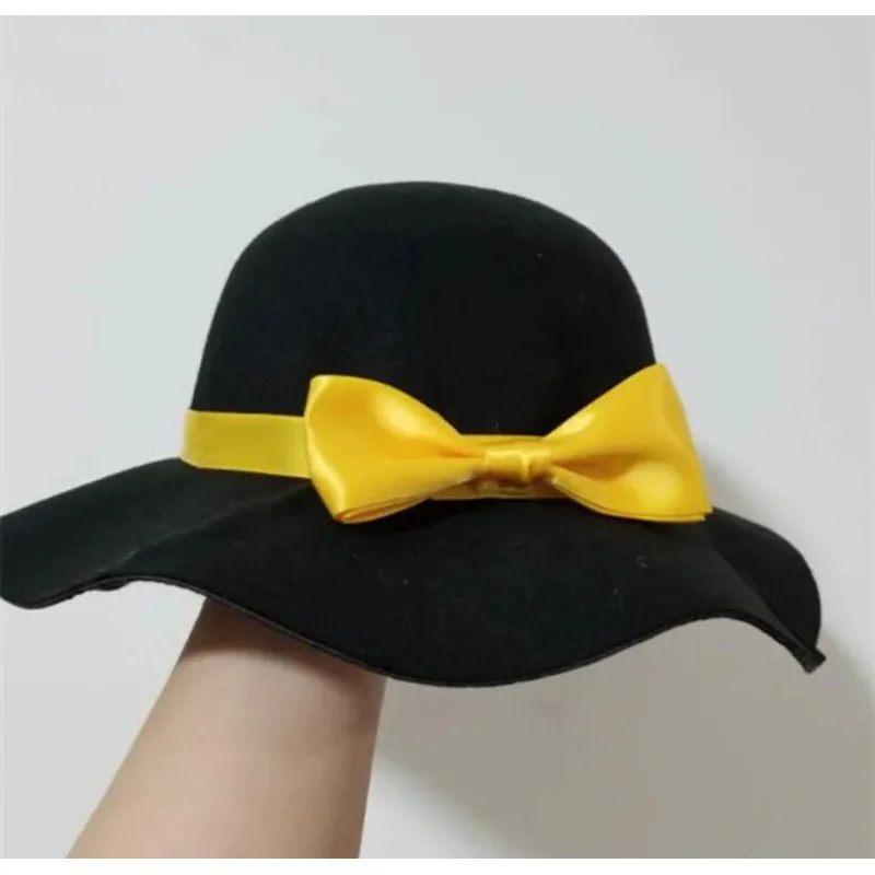 

Touhou Project Komeiji Koishi Кепка для косплея Аниме Черная шляпа-котелок