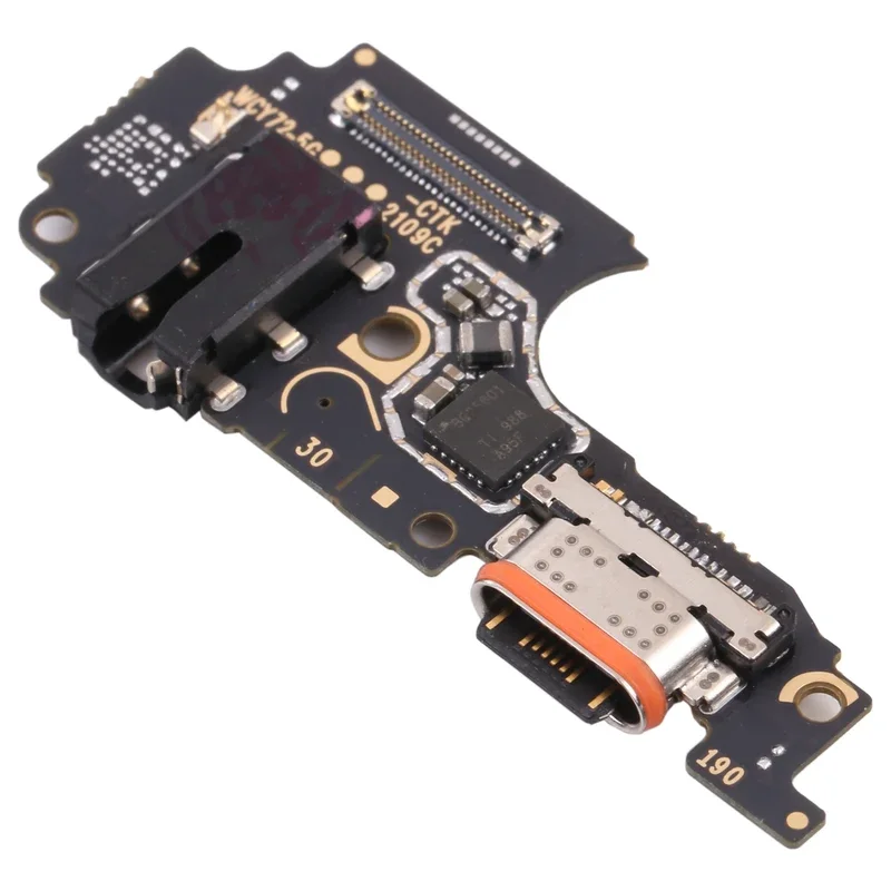 For Vivo Y53S / Y72 5G V2111A V2058 V2041 USB Charging Port Board Phone Flex Cable Board Repair Replacement Part