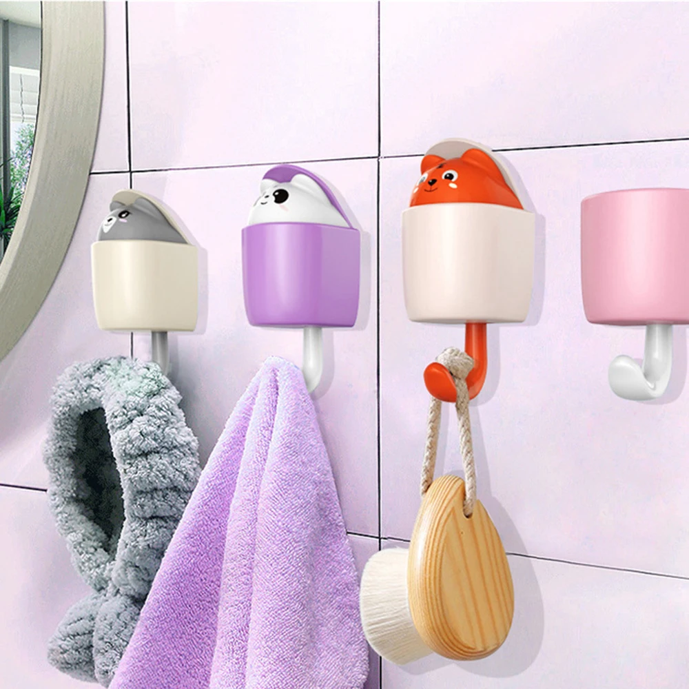 Creative Aromatherapy Hook Portable Strong Sticky Hook Key Rack Wall Hanging Door Hanger Hook Coat Storage Rack Home Decorations