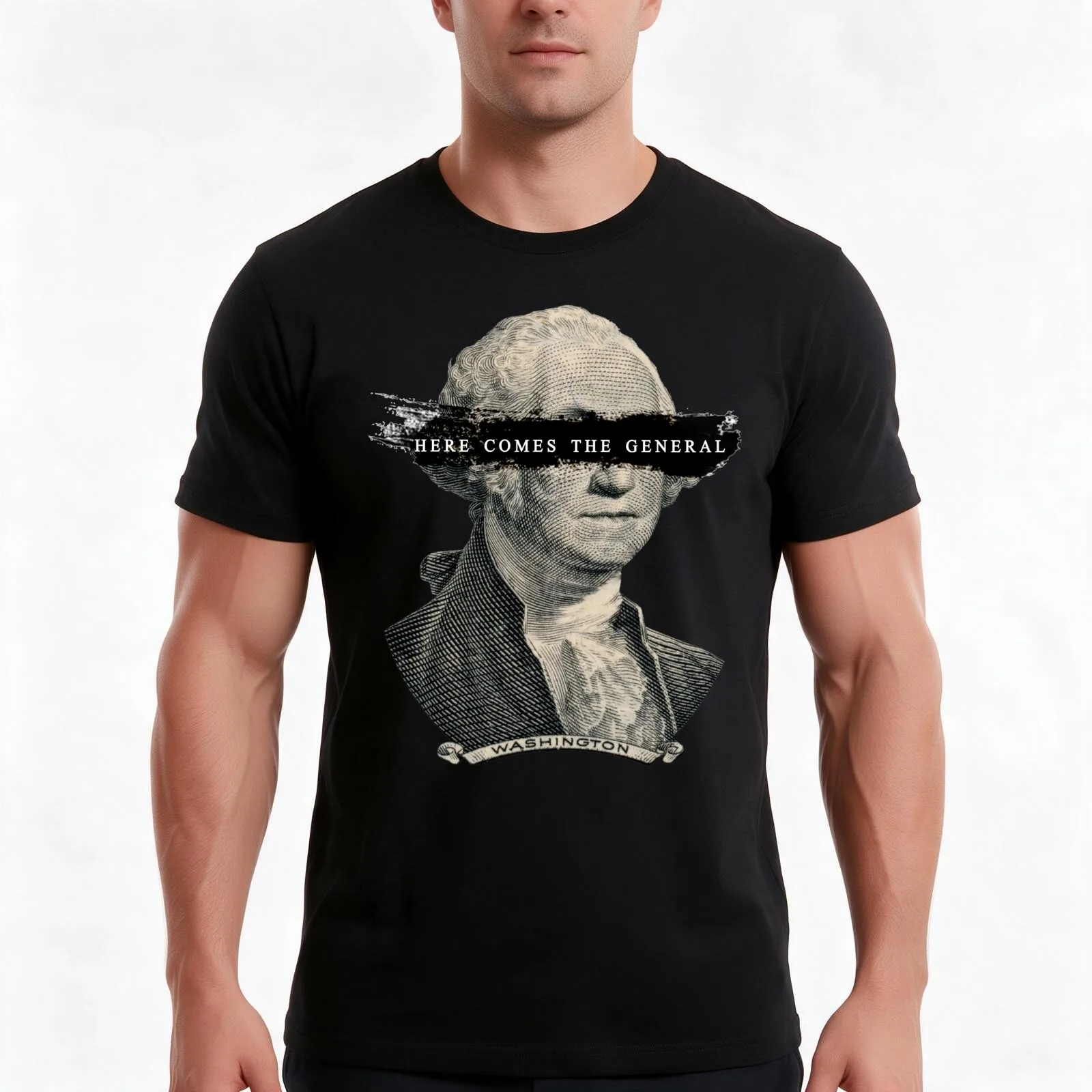 Here Comes the General! T-Shirt, Summer Casual Cotton Tee, Oversized Streetwear Tops, Vintage Graphic Print, Unisex Men Women