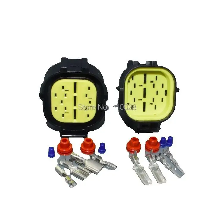 

worldgolden 15 plastic housing plug 15p wire harness cable unsealed connector 2-85262-1 368301-1