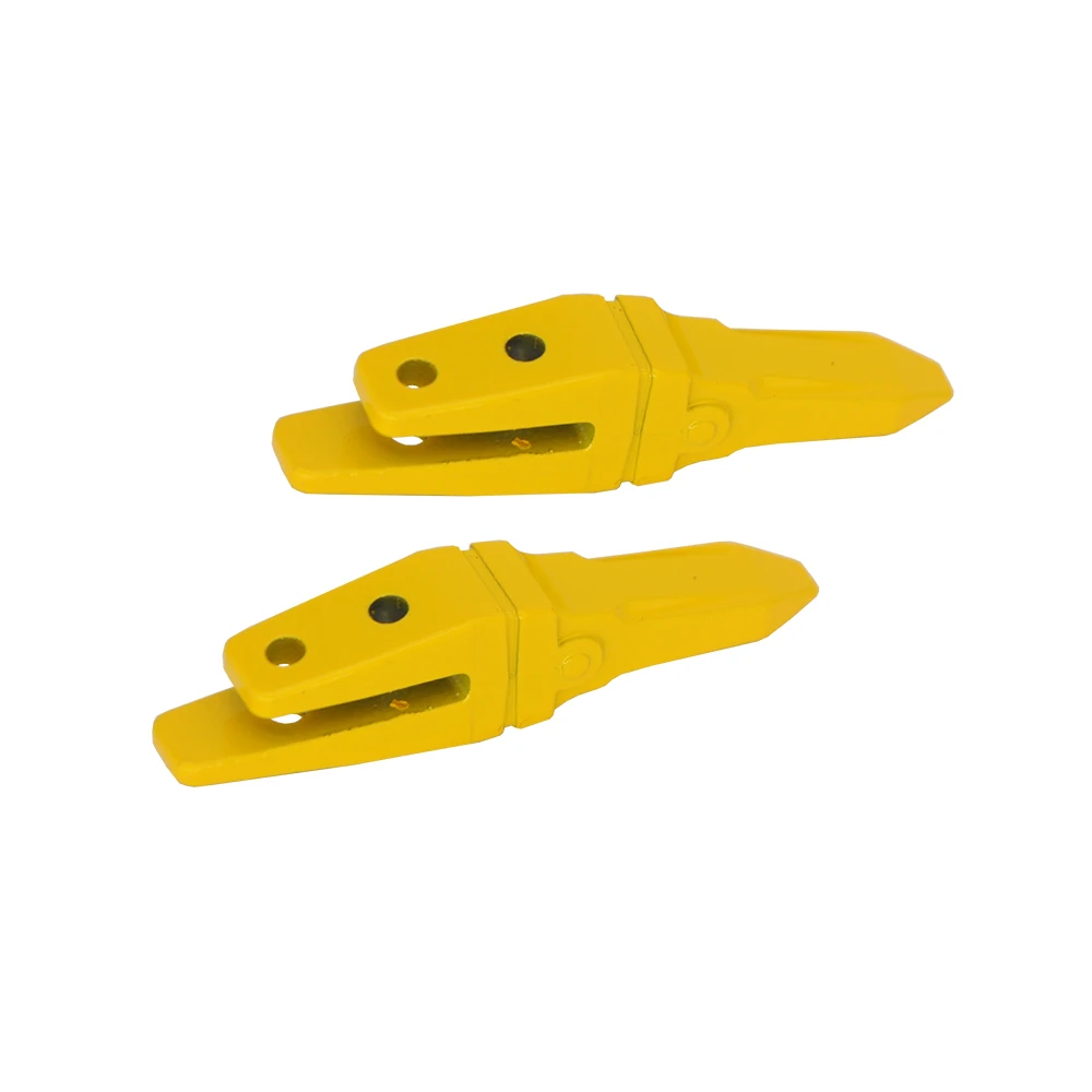 RC Hydraulic Excavator Yellow Metal Bucket Teeth for 1/14 1/12 Excavator Remote Control Model
