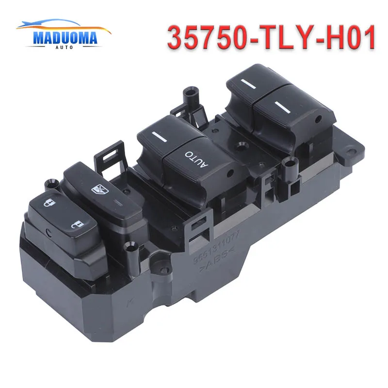 

New 35750-TLY-H01 35750-TEA-H01 Window Switch Car Accessories For Honda Civic Crv CR V Breeze 2017-2020