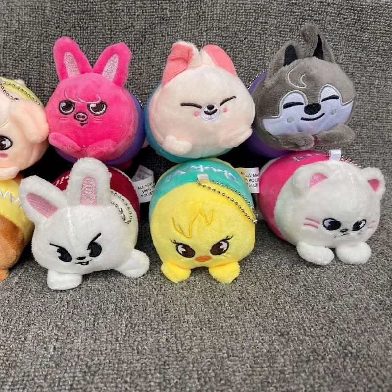 Kpop Plush Toy STAY THE VICTORY Kawaii Plushie Keychain Bang Chan LeeKnow ChangBin HyunJin JiSung Felix SeungMin Christmas Gifts