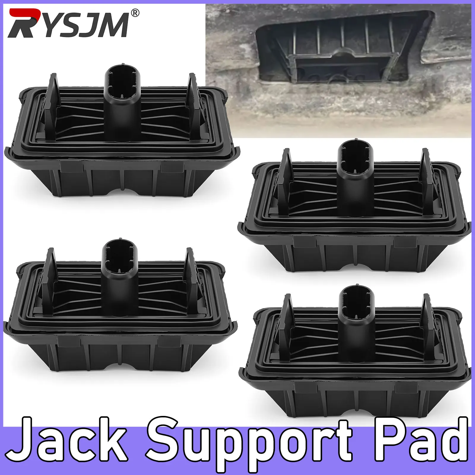 1/2/3/4PCS New Car Under Jack Support Pad 51717189259 For BMW X3 X4 X5 X6 F25 F26 E70 F15 E71 E72 F16 M F86