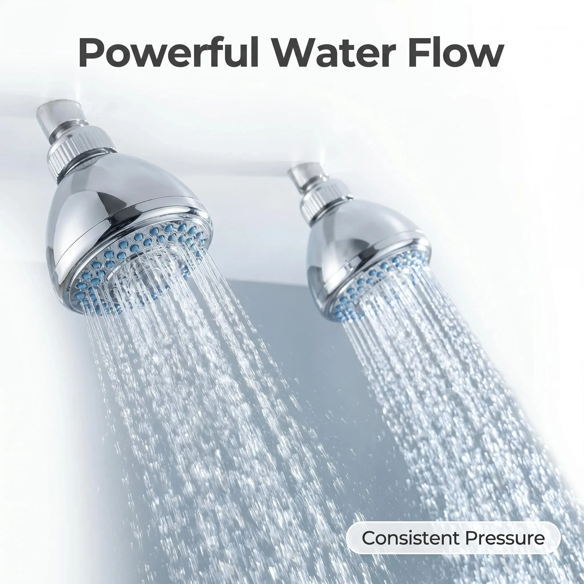 Compact Ceiling Shower Head – Simple & Easy