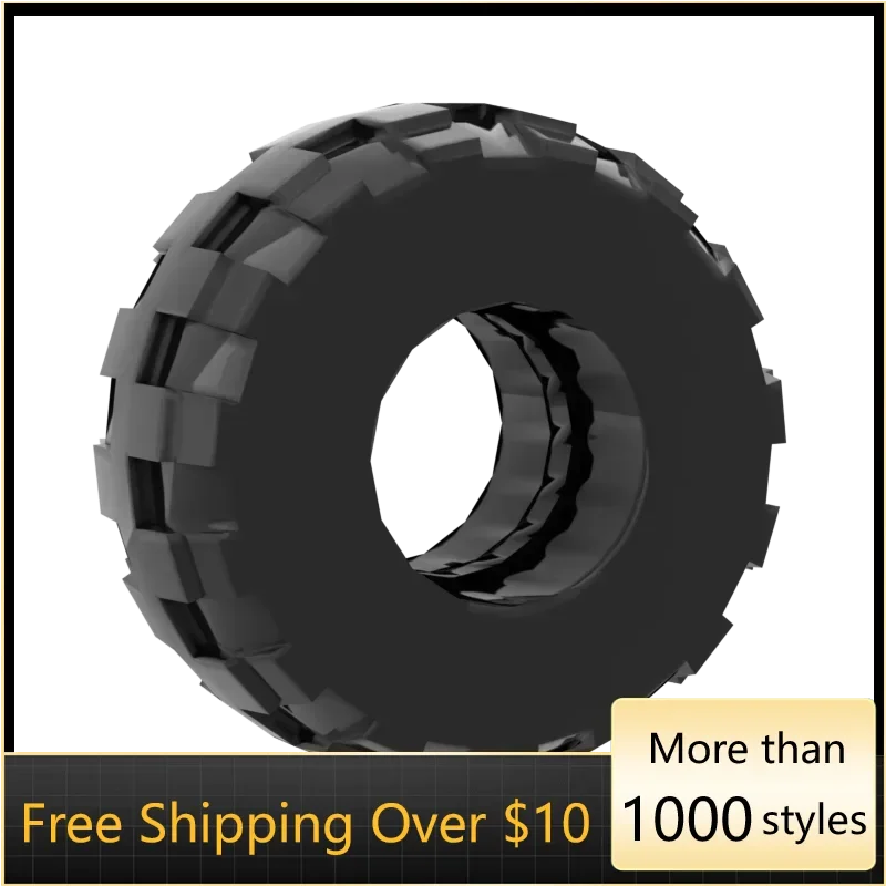 

10 шт., высокотехнологичные сборные частицы 56890, 24x12 мм, маленькие шины, кирпичные строительные блоки, комплект сменных деталей, игрушки для детей, подарки