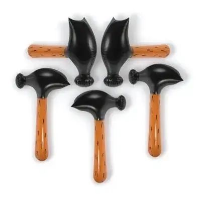 5 Stuks Opblaasbare Hamer Prop Kids Zomer Zwembad Party Decoratie Grappige Hamer Ballon Accessoire Party Prop Speelgoed Zwembad Speelgoed