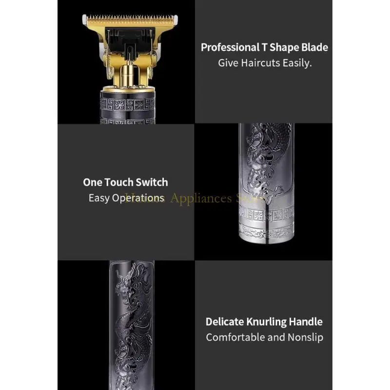 D0ab coupe cheveux pour hommes femmes enfants avec peignes guidage pour vous aider à vous couper facilement