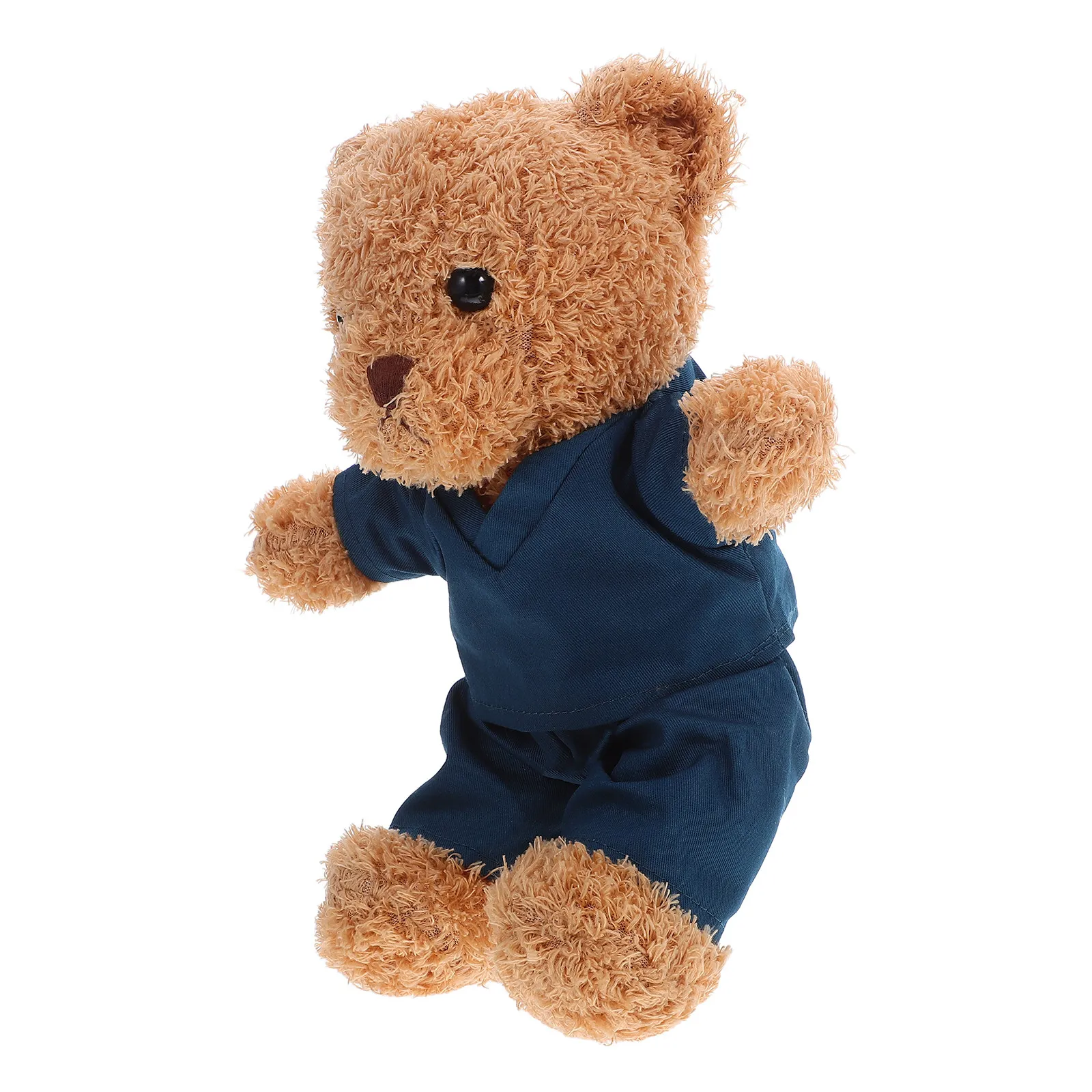 Nurse Bear Stuffed Animal Soft Bear in Nurse Uniform Nursing Graduation Gift for Staff Nursing Studies Keepsake