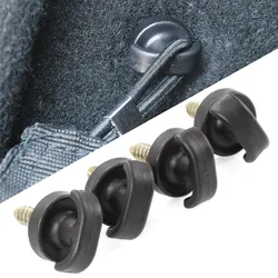4 Pcs Universal Car Rear Trunk Envelope Cargo Net Tie Down Hook Ring Loop Hanging mounts and holders trunk organizers Auto parts