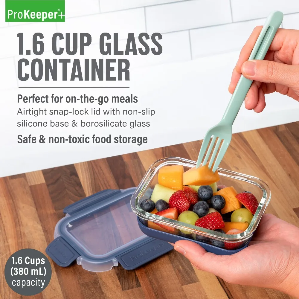 Conjunto de 2 Recipientes de V - Meal Prep Containers avaliação e preço