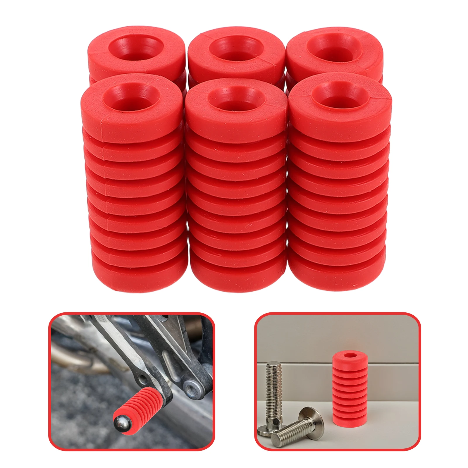 

10 Pcs Motorcycle Gear Lever Cover Motorbike Shift Pad Protective Case Boot Rubber