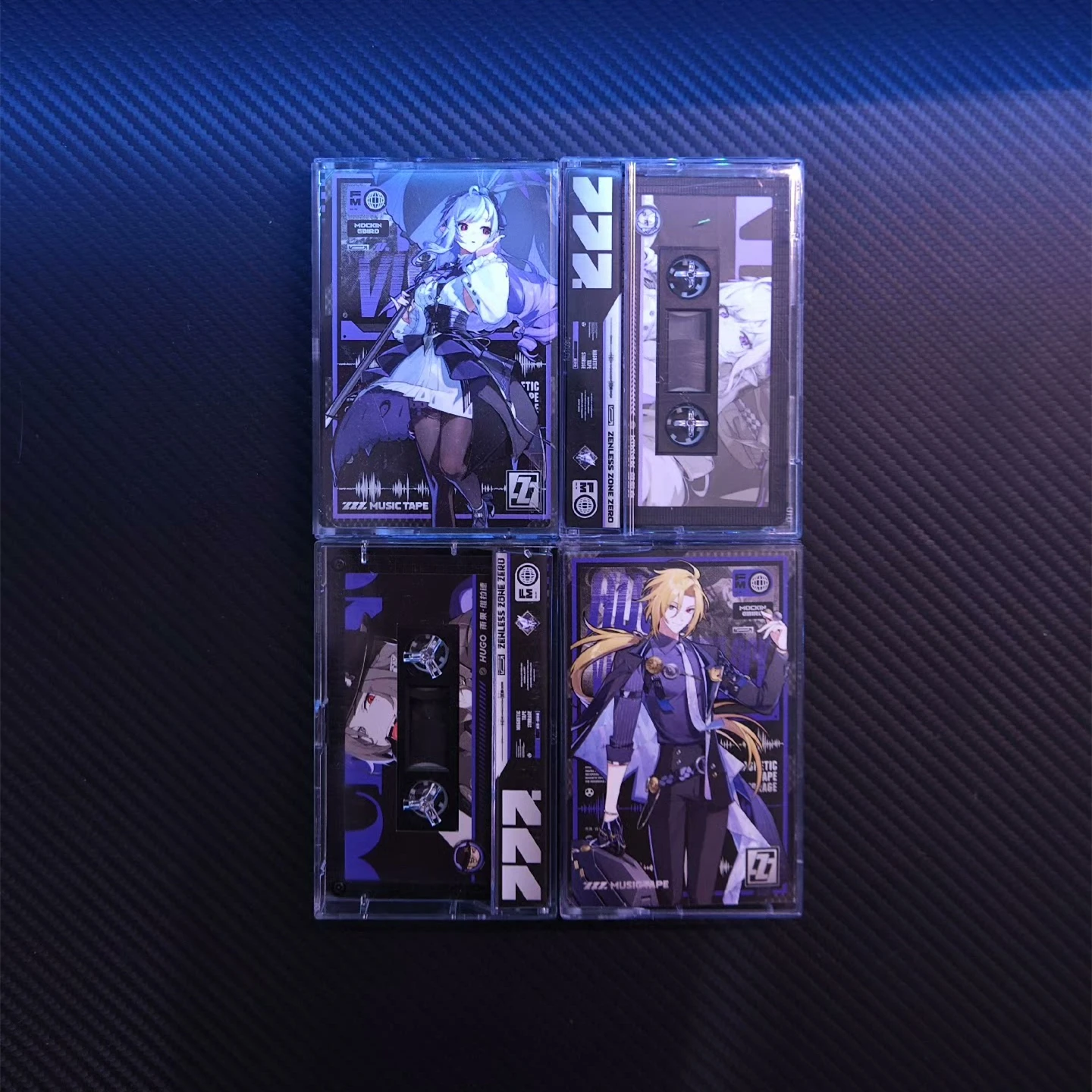 

Game Zenless Zone Zero Vivian Banshee Music Tape Hugo Vlad OST Album 2pcs Cassettes Cosplay Walkman Recorder Car Soundtracks Box