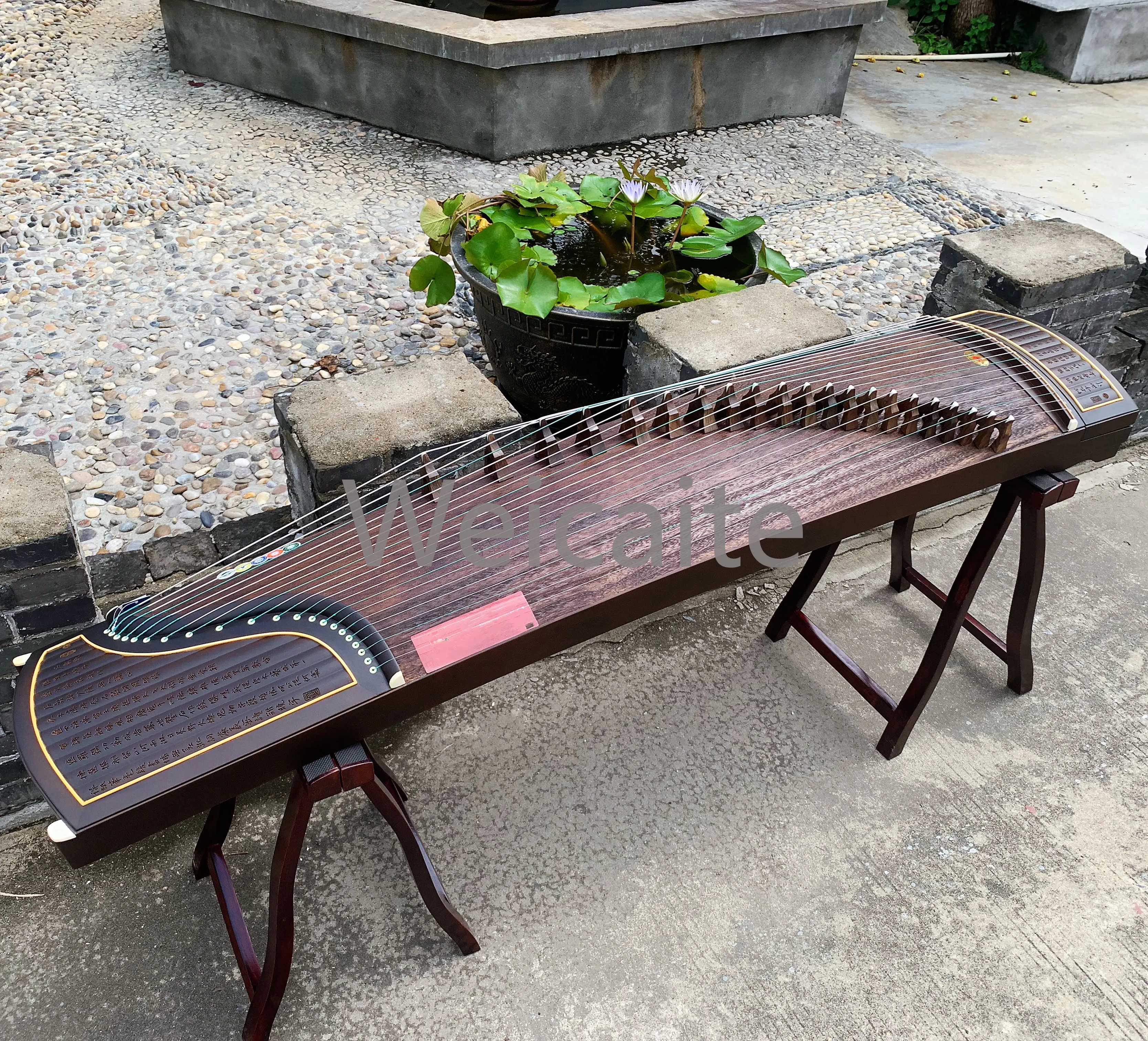 

Chinese Culture Carved Guzheng Musical Instruments Chinese Guzheng Solid Wood Musical Instruments