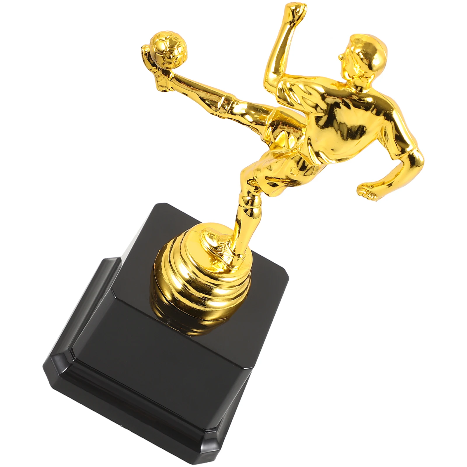 

Football Match Trophy Competition Prize Athlete Award Ornament Decorate Cup Model Plastic Child Small