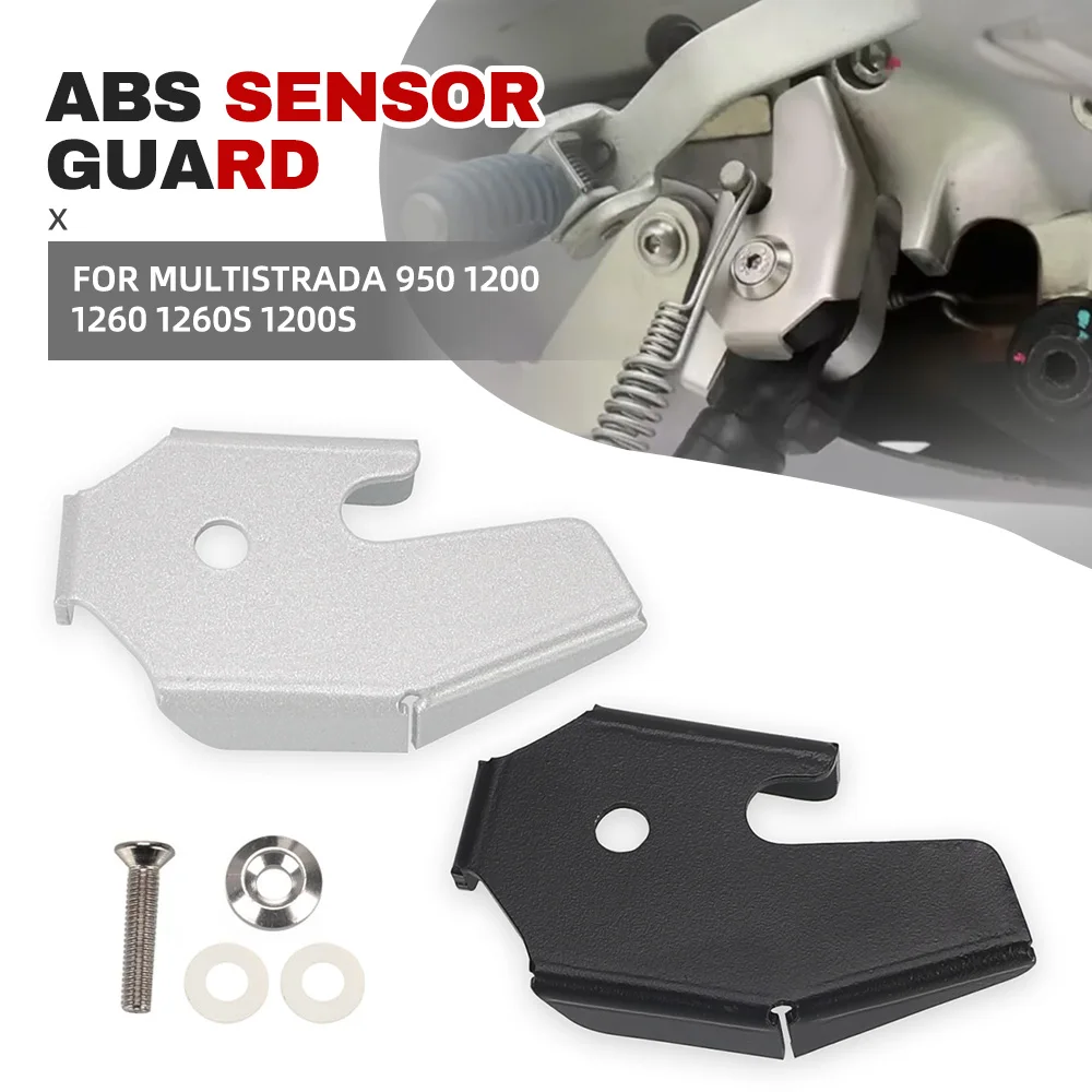 

Motorcycle Kick Stand Side Stand Sensor Guard Protector Cover For Ducati Multistrada 950 1200 1260 1260S 1200S Touring PikesPeak