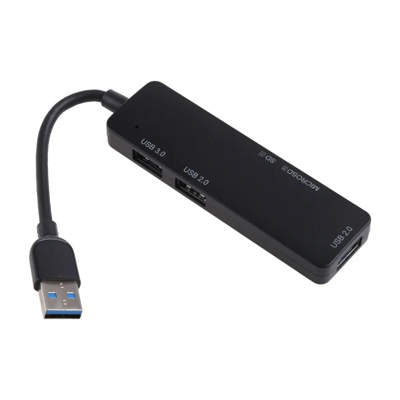 ZLRLMHY USB-Hubs Typ C 5 IN 1 Multi-Splitter-Adapter mit TF-SD-Lesersteckplatz für MacBook Pro 13 15 Air PC Computerzubehör