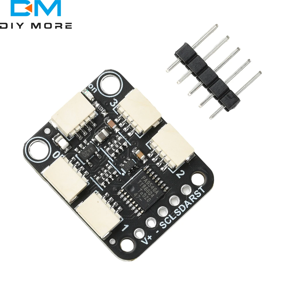 Multiplexeur I2C 4 canaux 2,3 V-5,5 V PCA9546 compatible avec l'interface STEMMA QT/Qwiic