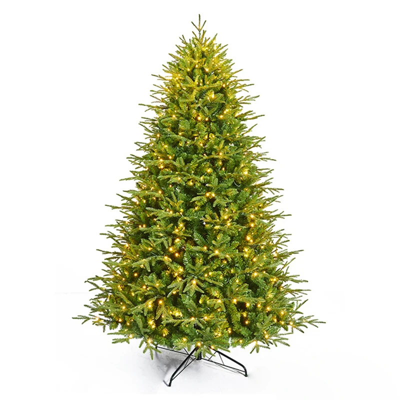 

New High-quality Christmas Tree Encrypted PE+PVC Material Christmas Decoration Lit Christmas Tree