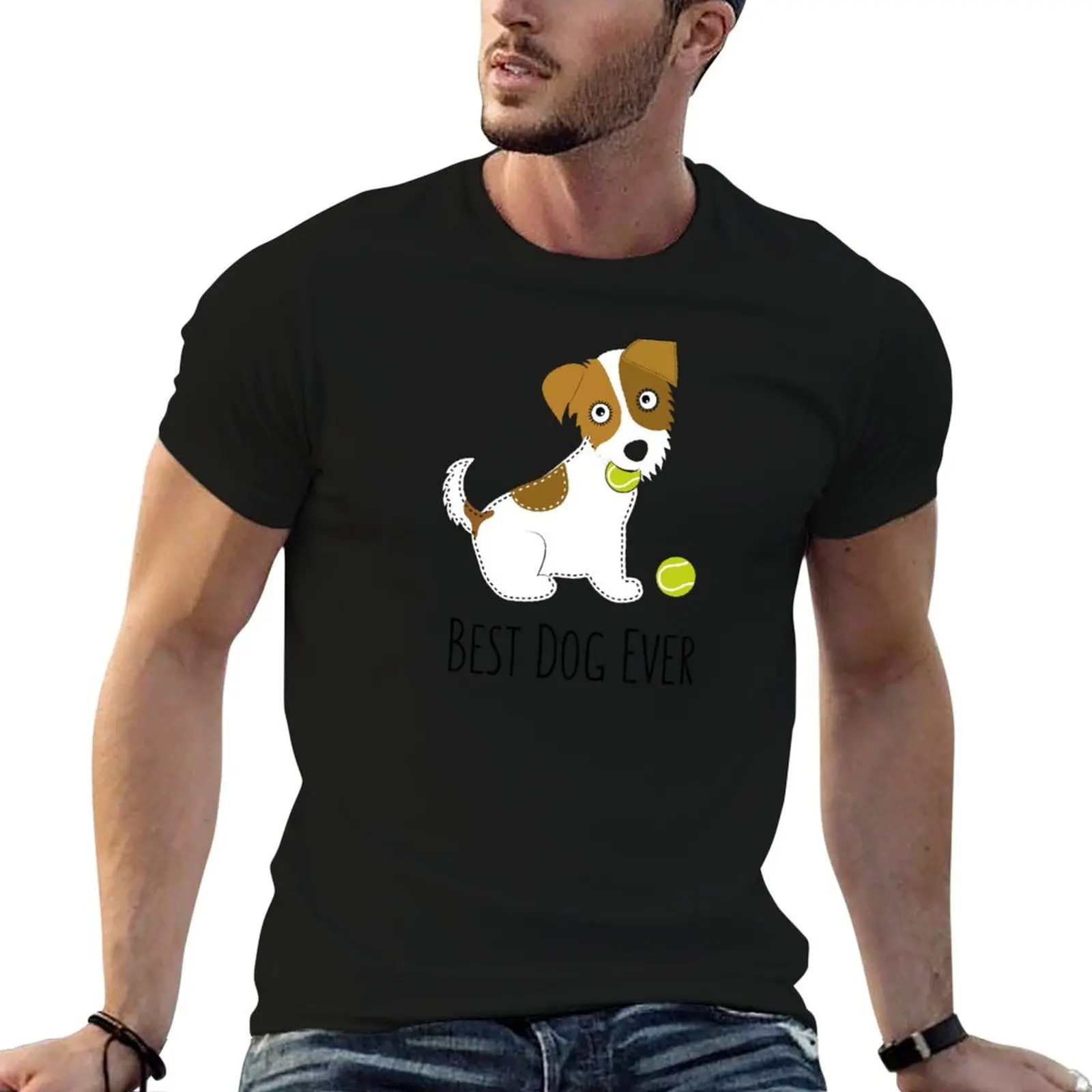 Jack Russel Terrier T-Shirt Sun Protective Outdoor Tee Top