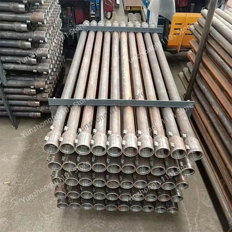 32/42/50 Water Well Drilling Rig Special Drill Rod Drilling Rig Extension Rod Electric Well Drilling Rig Drill Rod