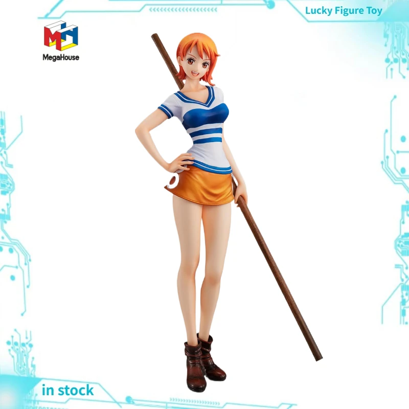 

【Original】MegaHouse Portrait.Of.Pirates "Playback Memories" One Piece Nami Model Classic Anime Toys