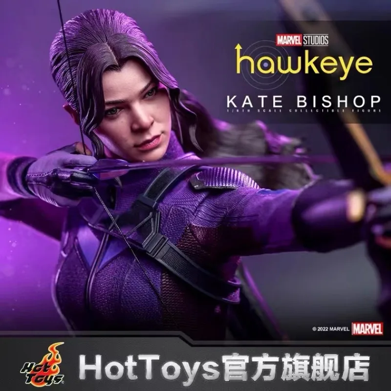 New edition Original Hot Toys Marvel  Eagle Eye Superheroes TMS074 Kate Bishop 1/6 Anime Action Figure Collection Model Toys