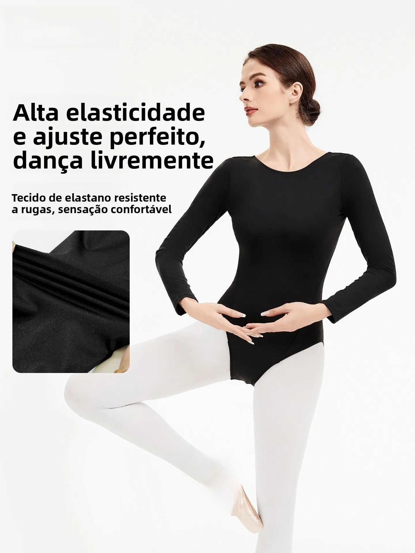 costume-de-danse-pour-adultes-body-en-tulle-noir-a-manches-longues-pour-examen-d'art-de-la-danse-entrainement-de-base-gymnastique-respirant-haute-elasticite
