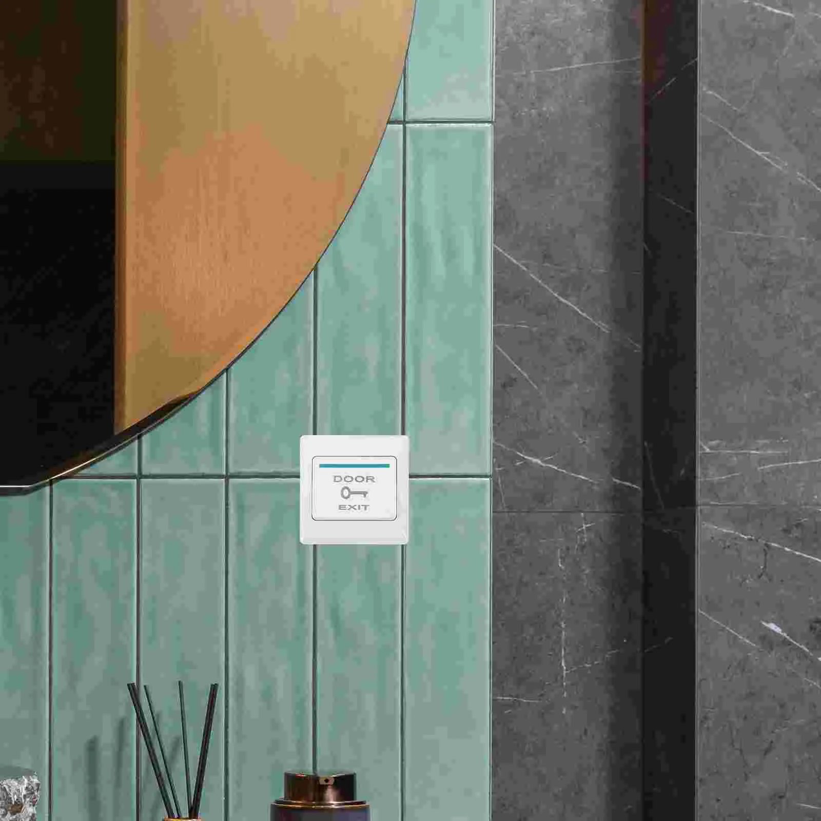 Door Access Control System Accessory Push to Exit Button Door Bell Wall Panel Panel door access control system