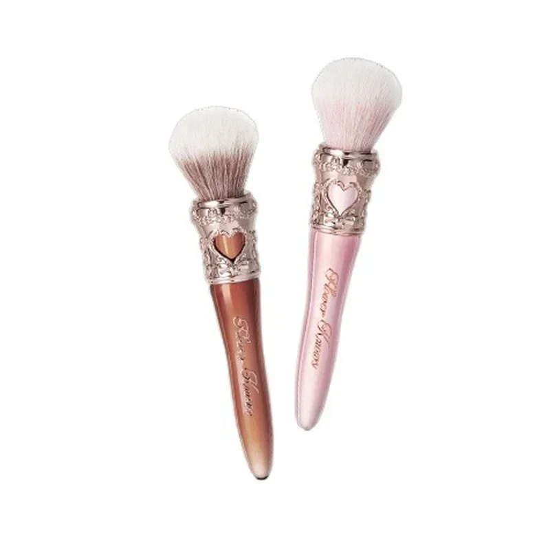 FLOWER KNOWS Pennello per fard THE SWEETIE BEAR COLLECTION RONDER Pennelli per cipria in polvere Pennelli per trucco vegani e cruelty-free