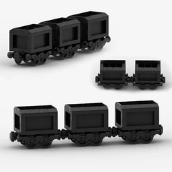 MOC Building blocks Urban Engineering Series Small Coal Mine Transport Vehicle Model DIY Creative Toys Gift